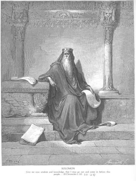 King Solomon in Old Age