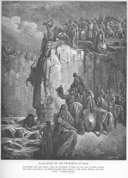 The Prophets of Baal Slaughtered