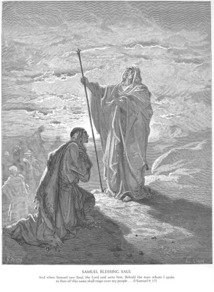 Samuel Blesses Saul