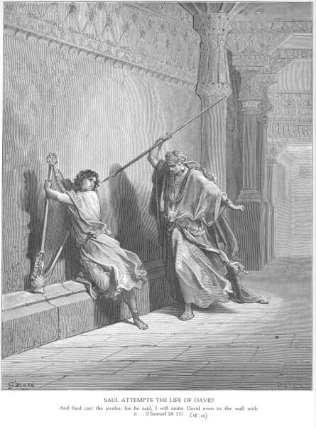 Saul Attempts to Kill David
