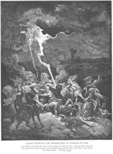 Elijah Destroys the Messengers