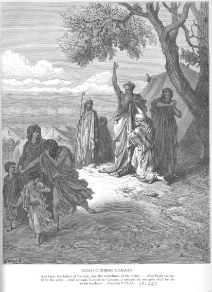 Noah Curses Ham and Canaan