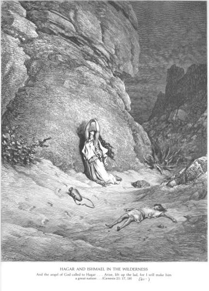 Hagar and Ishmael in the Wilderness