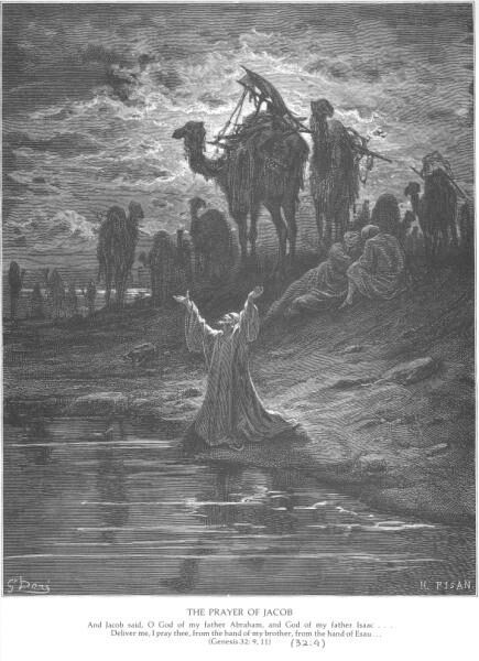 Jacob Prays for Protection