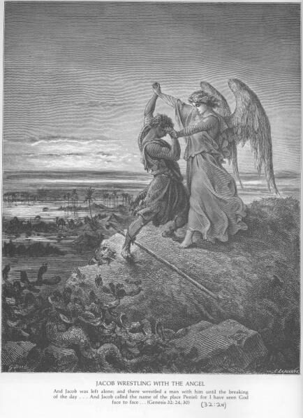 Jacob Wrestles the Angel