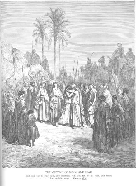 Jacob and Esau Meet