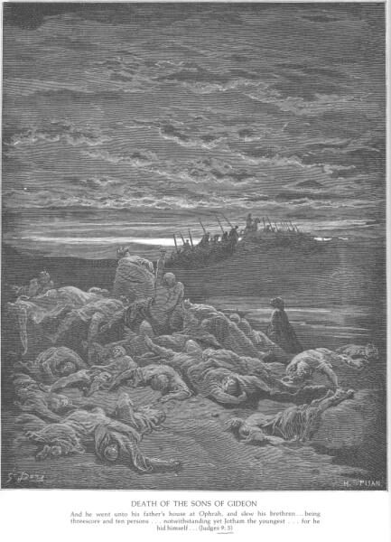 The Death of Gideon's Sons