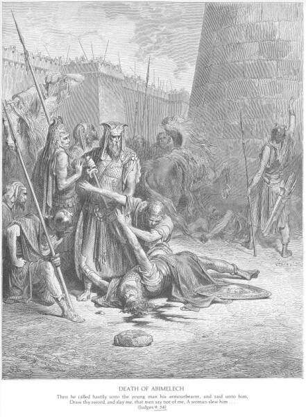 The Death of Abimelech