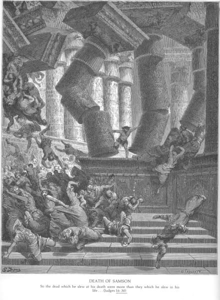 The Death of Samson