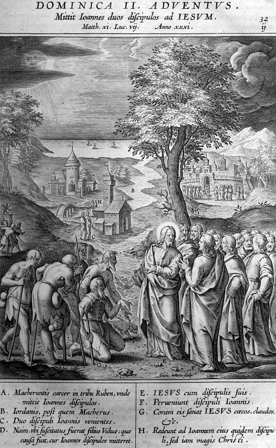 John Sends Two Disciples to Jesus